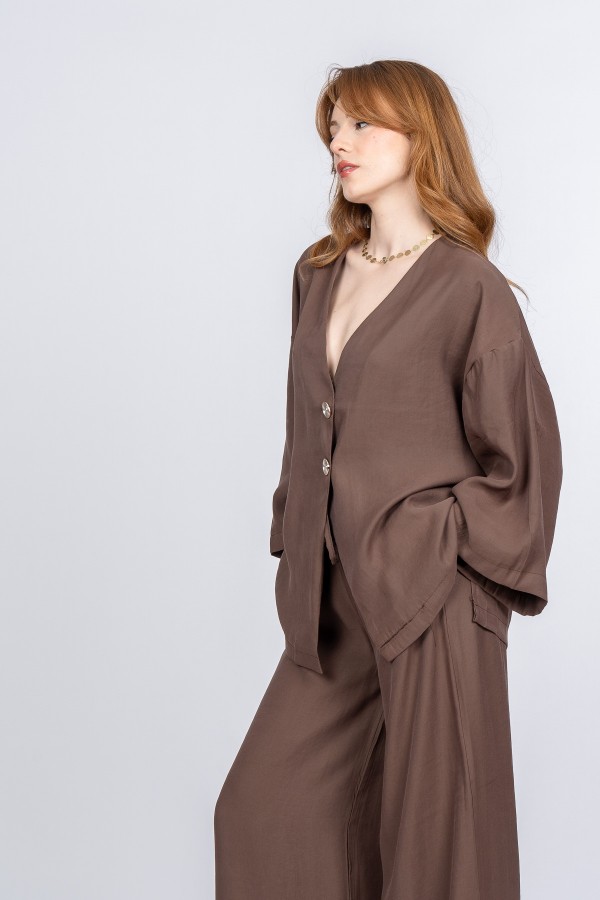 Lavelle Oversize Modal Kumaş Takım