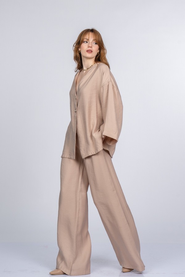 Lavelle Oversize Modal Kumaş Takım