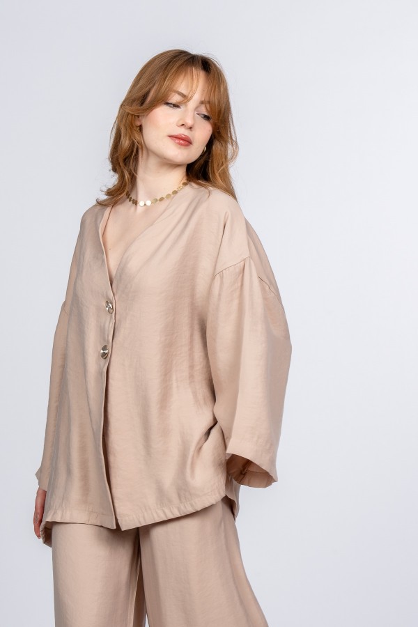 Lavelle Oversize Modal Kumaş Takım