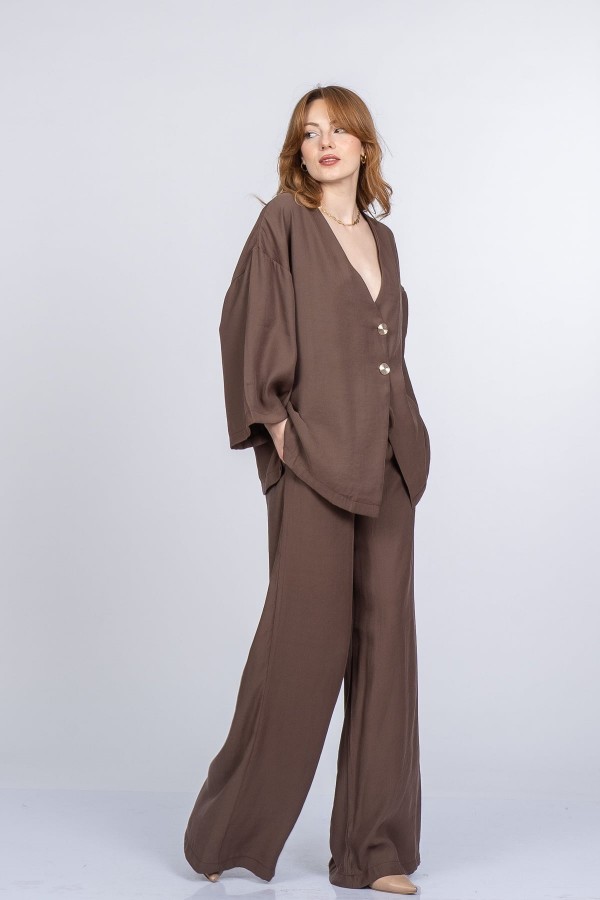 Lavelle Oversize Modal Kumaş Takım