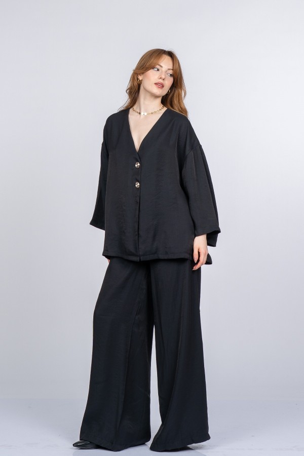 Lavelle Oversize Modal Kumaş Takım Lavelle Oversize Modal Kumaş Takım