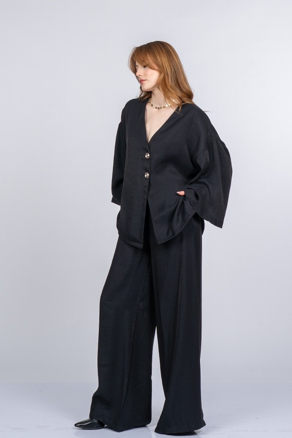 Lavelle Oversize Modal Kumaş Takım Lavelle Oversize Modal Kumaş Takım