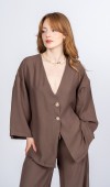 Lavelle Oversize Modal Kumaş Takım
