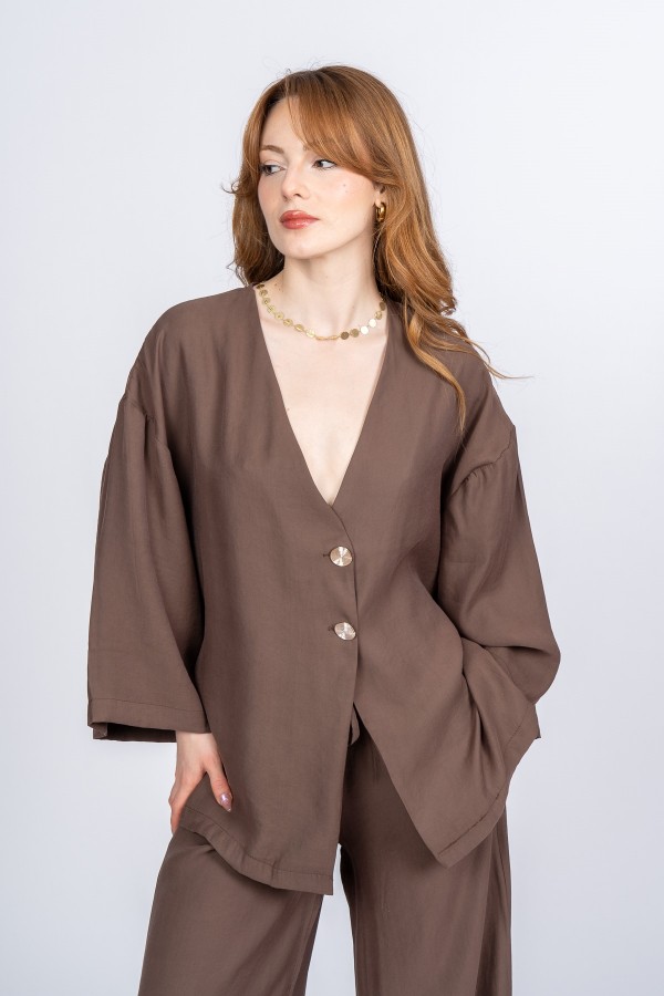Lavelle Oversize Modal Kumaş Takım