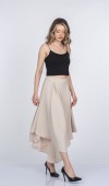 Lavelle Yüksek Bel Şalvar Model Kısa Paça Pantolon 30402 Lavelle Yüksek Bel Şalvar Model Kısa Paça Pantolon 30402