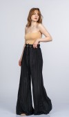 Lorienne Kraşlı Bol Şifon Pantolon