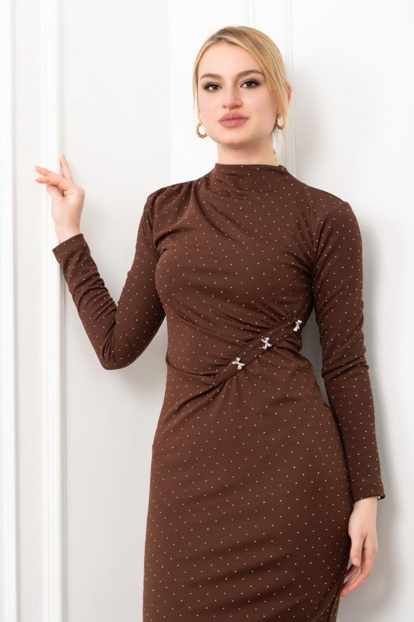 Lumière Elegance Mini Taş Elbise 50343 Lumière Elegance Mini Taş Elbise 50343