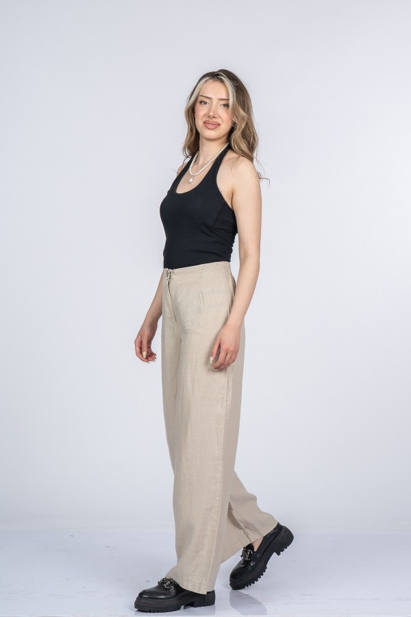 Luvina Premium Keten Pantolon 30399 Luvina Premium Keten Pantolon 30399