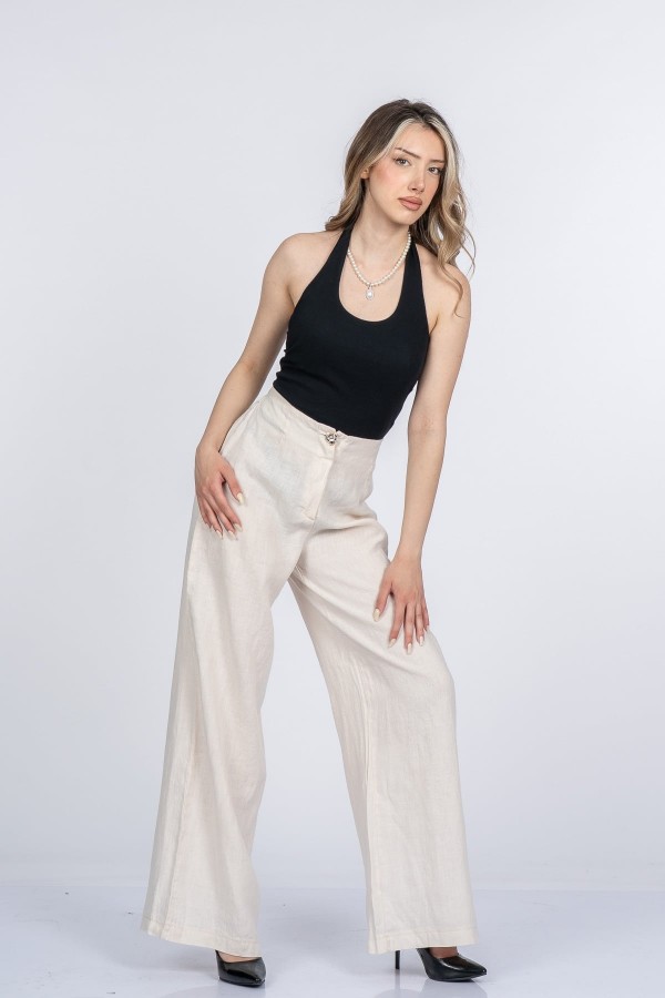 Luvina Premium Keten Pantolon 30399 Luvina Premium Keten Pantolon 30399