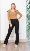 Madonna Yaka Fermuarlı Triko Kısa Hırka 34256 STD Madonna Yaka Fermuarlı Triko Kısa Hırka 34256 STD