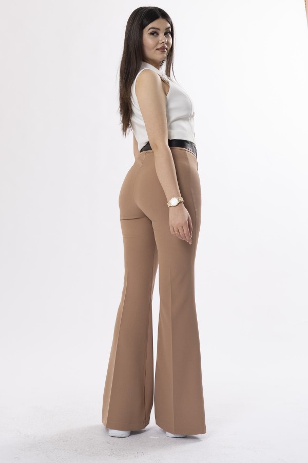 MissVina İspanyol Paça Kemerli Pantolon 3950