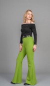 MissVina İspanyol Paça Kemerli Pantolon 3950 MissVina İspanyol Paça Kemerli Pantolon 3950