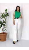 MissVina İspanyol Paça Kemerli Pantolon 3950