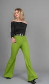 MissVina İspanyol Paça Kemerli Pantolon 3950 MissVina İspanyol Paça Kemerli Pantolon 3950