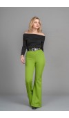 MissVina İspanyol Paça Kemerli Pantolon 3950