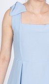 Noemi Soft Kumaş Omuz Fiyonklu Elbise 50407 Noemi Soft Kumaş Omuz Fiyonklu Elbise 50407