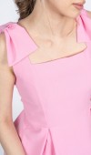 Noemi Soft Kumaş Omuz Fiyonklu Elbise 50407 Noemi Soft Kumaş Omuz Fiyonklu Elbise 50407