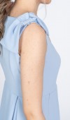 Noemi Soft Kumaş Omuz Fiyonklu Elbise 50407 Noemi Soft Kumaş Omuz Fiyonklu Elbise 50407