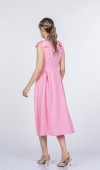 Noemi Soft Kumaş Omuz Fiyonklu Elbise 50407 Noemi Soft Kumaş Omuz Fiyonklu Elbise 50407