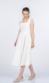 Noemi Soft Kumaş Omuz Fiyonklu Elbise 50407 Noemi Soft Kumaş Omuz Fiyonklu Elbise 50407