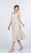 Noemi Soft Kumaş Omuz Fiyonklu Elbise 50407