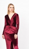 Noir Décolleté Sim Elegance – Işıltılı Kadife Slim Elbise 50351 Noir Décolleté Sim Elegance – Işıltılı Kadife Slim Elbise 50351