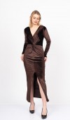 Noir Décolleté Sim Elegance – Işıltılı Kadife Slim Elbise 50351 Noir Décolleté Sim Elegance – Işıltılı Kadife Slim Elbise 50351