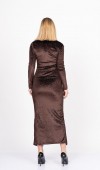 Noir Décolleté Sim Elegance – Işıltılı Kadife Slim Elbise 50351 Noir Décolleté Sim Elegance – Işıltılı Kadife Slim Elbise 50351