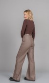 Önü Pileli Bol Paça Pantolon 30329 Önü Pileli Bol Paça Pantolon 30329
