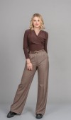 Önü Pileli Bol Paça Pantolon 30329 Önü Pileli Bol Paça Pantolon 30329