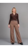 Önü Pileli Bol Paça Pantolon 30329