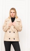 Oversize Trend Geniş Kısa Kaban Palto 2591 Oversize Trend Geniş Kısa Kaban Palto 2591