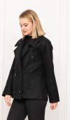 Oversize Trend Geniş Kısa Kaban Palto 2591 Oversize Trend Geniş Kısa Kaban Palto 2591