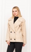 Oversize Trend Geniş Kısa Kaban Palto 2591 Oversize Trend Geniş Kısa Kaban Palto 2591