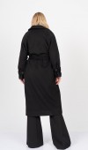 REGLAN KOL KUŞAKLI KAŞE KABAN-PALTO 2534