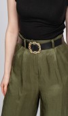 Rosaria Balon Form Dar Paça Kumaş Pantolon Rosaria Balon Form Dar Paça Kumaş Pantolon