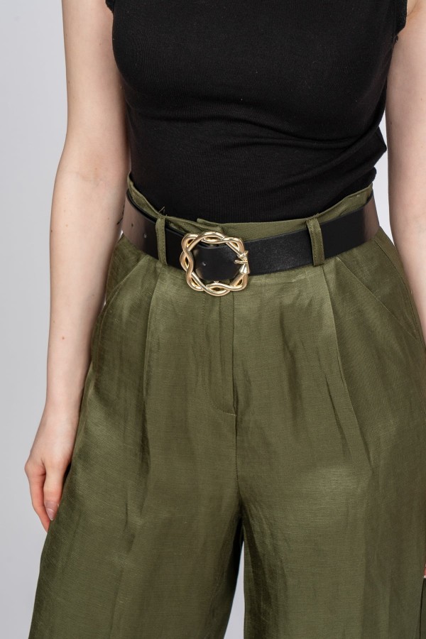 Rosaria Balon Form Dar Paça Kumaş Pantolon Rosaria Balon Form Dar Paça Kumaş Pantolon