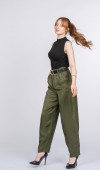 Rosaria Balon Form Dar Paça Kumaş Pantolon Rosaria Balon Form Dar Paça Kumaş Pantolon