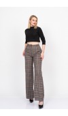 Royal Plaid Palazzo – Premium Ekose Wide Leg Pants 30325