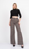Royal Plaid Palazzo – Premium Ekose Wide Leg Pants 30325 Royal Plaid Palazzo – Premium Ekose Wide Leg Pants 30325