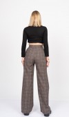 Royal Plaid Palazzo – Premium Ekose Wide Leg Pants 30325