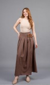 Royal Plaid Slit Skirt – Ekose Premium Maxi Etek 6831 Royal Plaid Slit Skirt – Ekose Premium Maxi Etek 6831