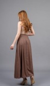 Royal Plaid Slit Skirt – Ekose Premium Maxi Etek 6831 Royal Plaid Slit Skirt – Ekose Premium Maxi Etek 6831