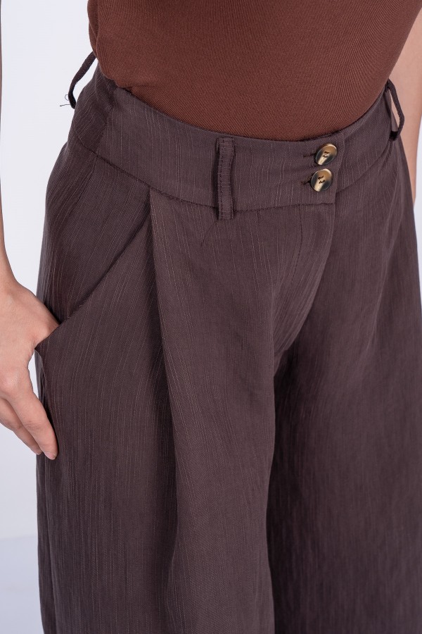 Samira Bol Paça Kumaş Pantolon 30411 Samira Bol Paça Kumaş Pantolon 30411
