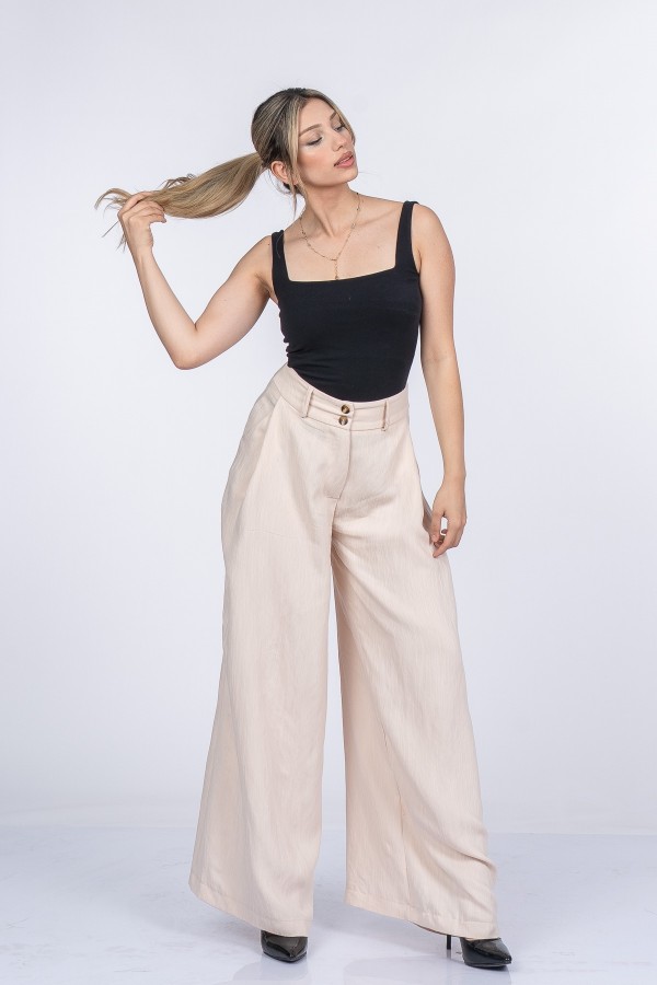 Samira Bol Paça Kumaş Pantolon 30411 Samira Bol Paça Kumaş Pantolon 30411