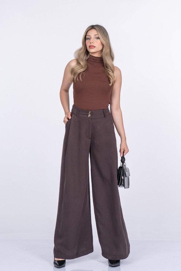 Samira Bol Paça Kumaş Pantolon 30411 Samira Bol Paça Kumaş Pantolon 30411