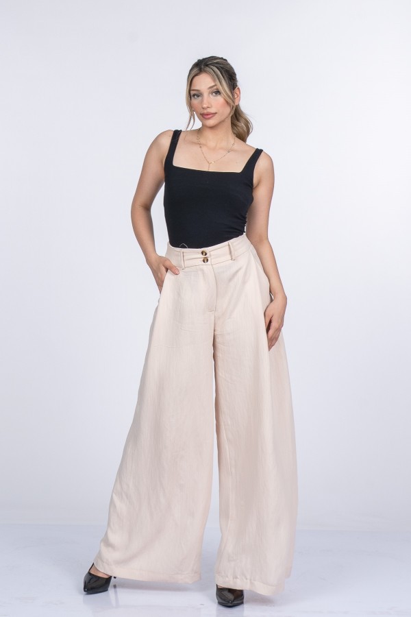 Samira Bol Paça Kumaş Pantolon 30411