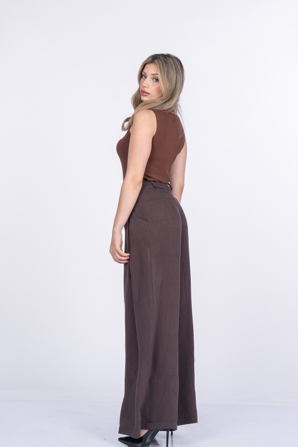 Samira Bol Paça Kumaş Pantolon 30411 Samira Bol Paça Kumaş Pantolon 30411