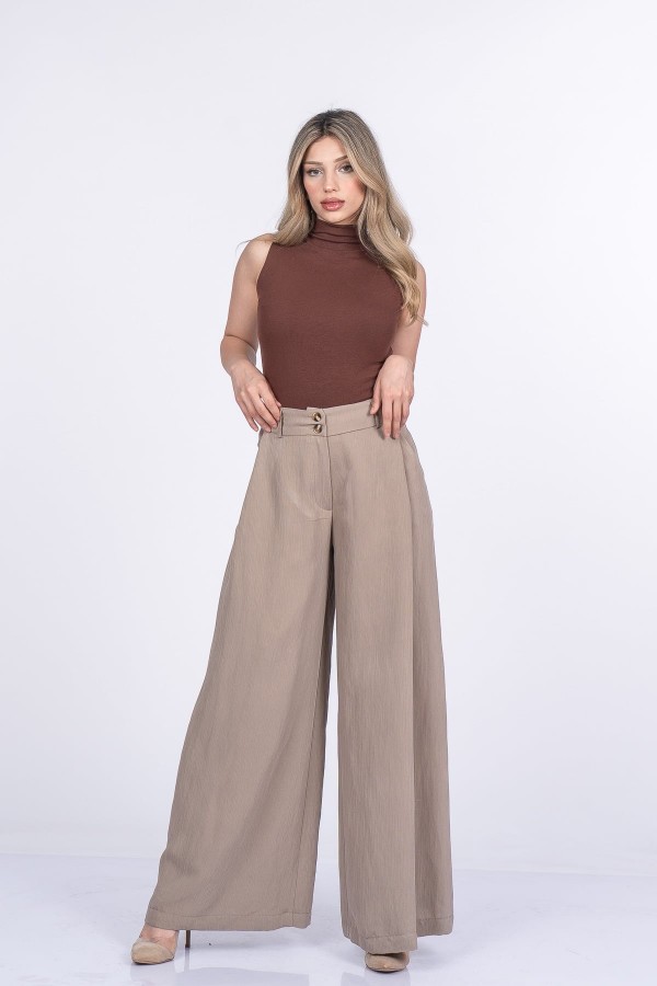 Samira Bol Paça Kumaş Pantolon 30411