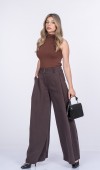 Samira Bol Paça Kumaş Pantolon 30411 Samira Bol Paça Kumaş Pantolon 30411